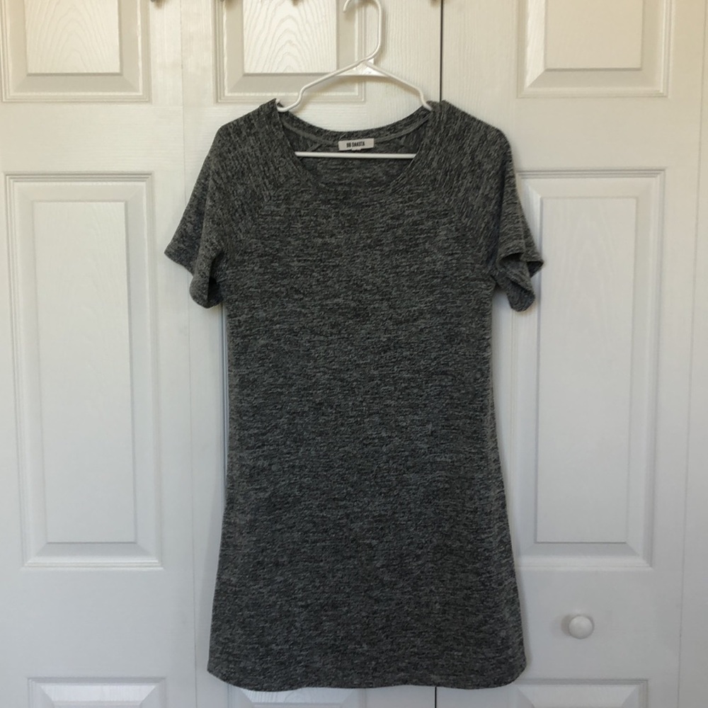 Heather Grey T-Shirt Dress